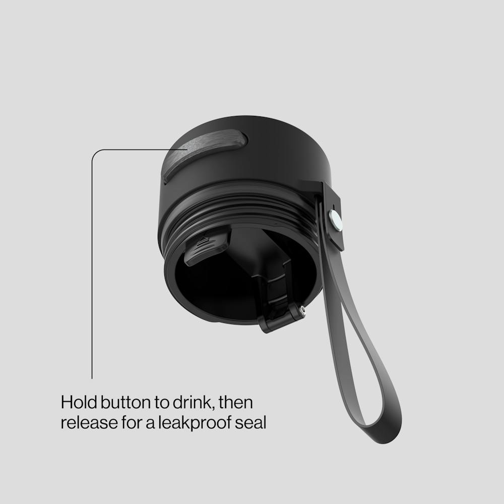 24 oz AutoSeal® Bottle - Licorice Gunmetal
