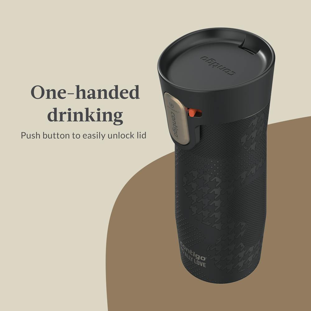 Contigo® x Ally Love West Loop 3.0 Stainless Steel Travel Mug with AUTOSEAL® Easy-Clean Lid, 16oz - Oatmilk